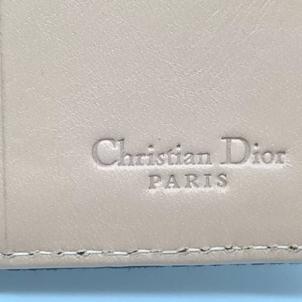 Christian Dior Wallet Blue Denim - Picture 9 of 9